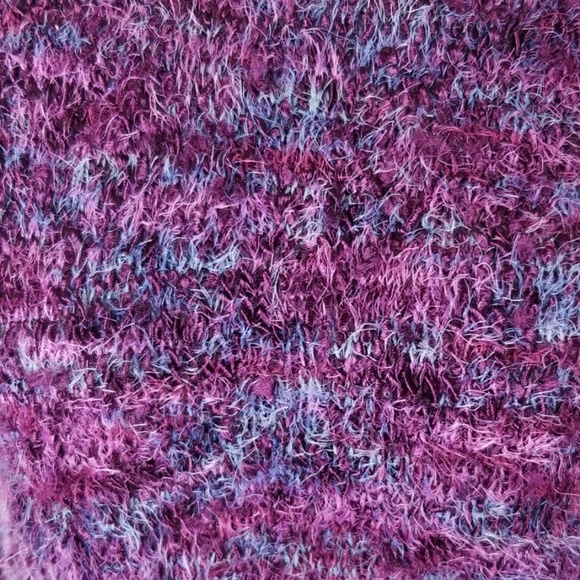 Forever 21 Purple Fuzzy Sweater - Picture 2 of 6